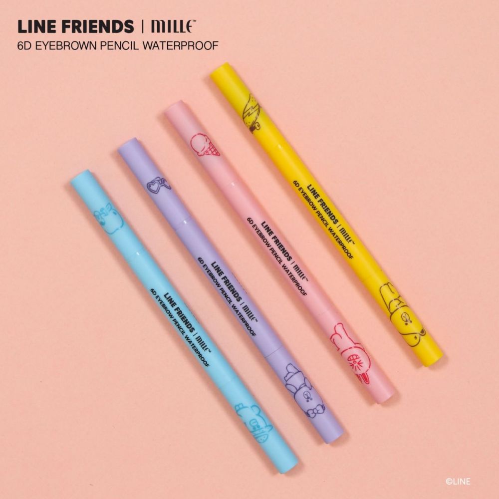 LINE Friends, Mille Beaute, LINE Friends Mille Beaute, 泰國LINE Friends, 泰國LINE Friends彩妝, BROWN, CONY, CHOCO, SALLY, LEONARD, MOON