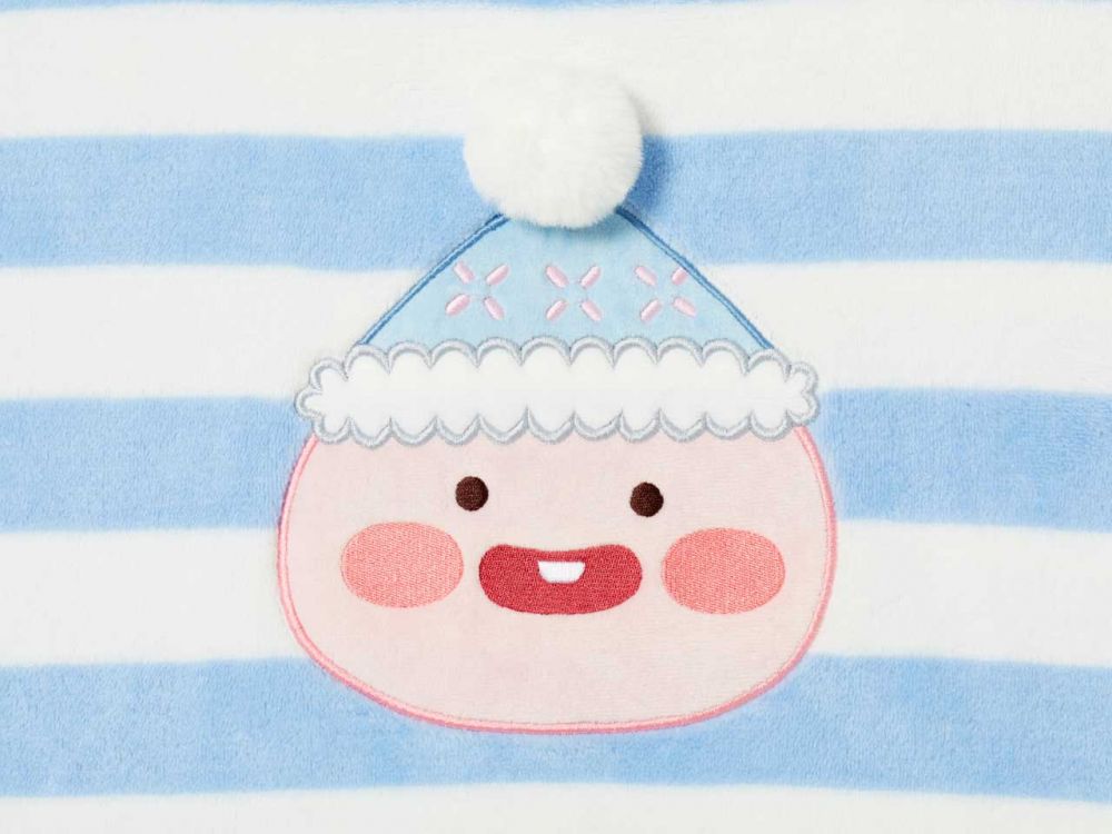 韓國kakao friends推出冬季睡衣！Apeach戴著毛毛冷帽！造型超可愛！