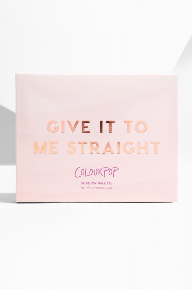 COLOURPOP GIVE IT TO ME STRAIGHT Pressed Powder Shadow Palette