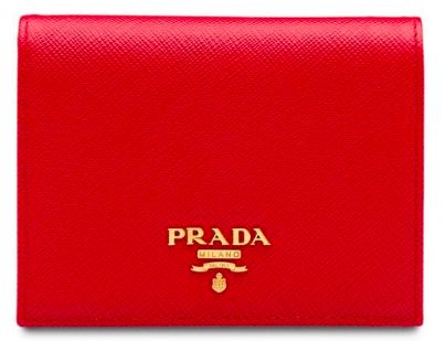 PRADA Small Saffiano Leather Wallet