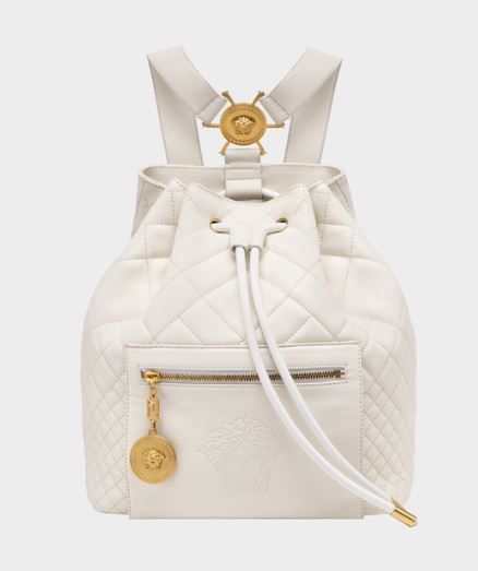 VERSACE MEDUSA QUILTED BACKPACK