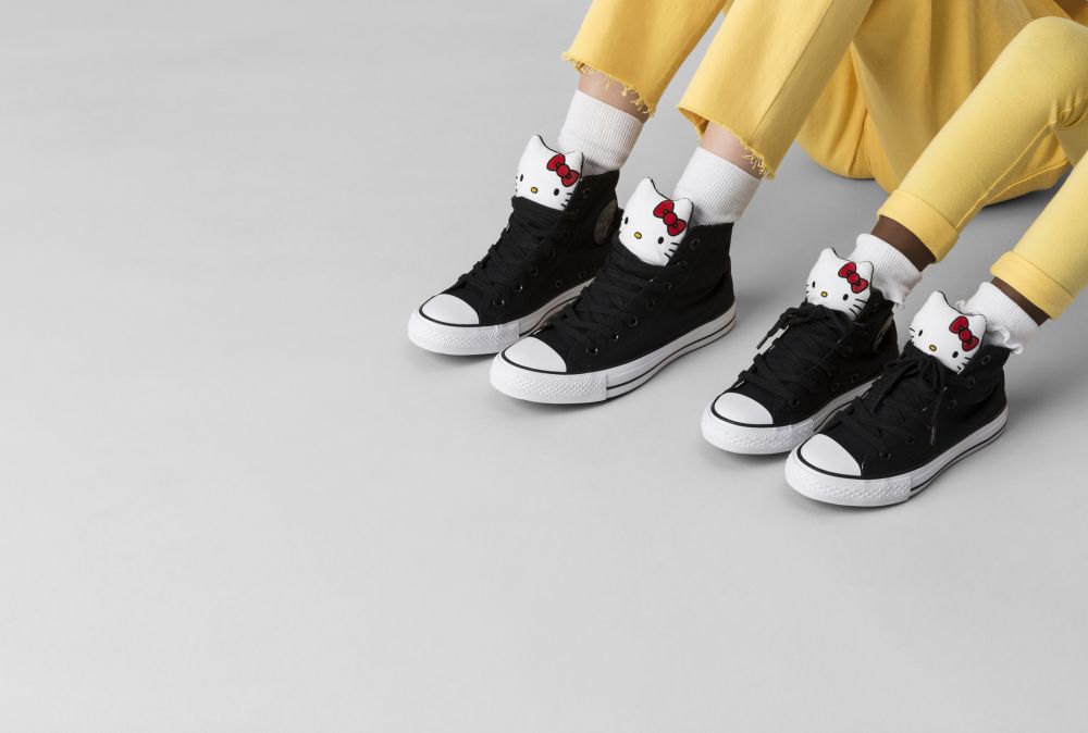 Converse再度聯乘Hello Kitty 鞋款
