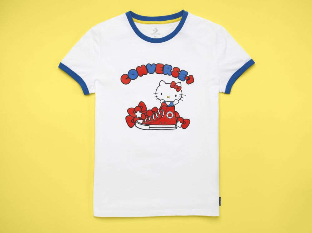 Converse再度聯乘Hello Kitty 服裝配飾