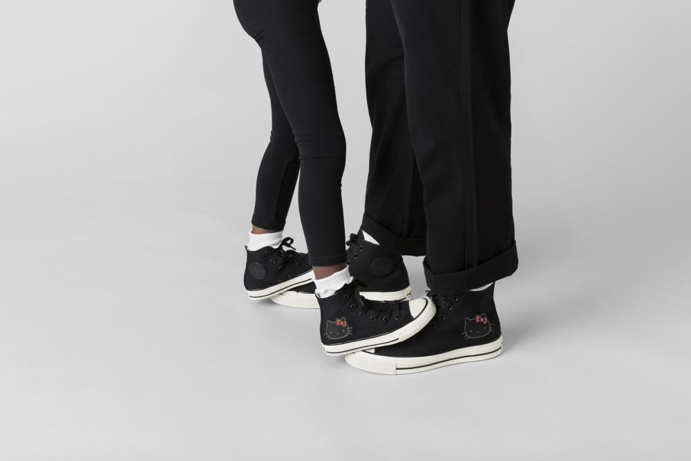 Converse再度聯乘Hello Kitty 鞋款