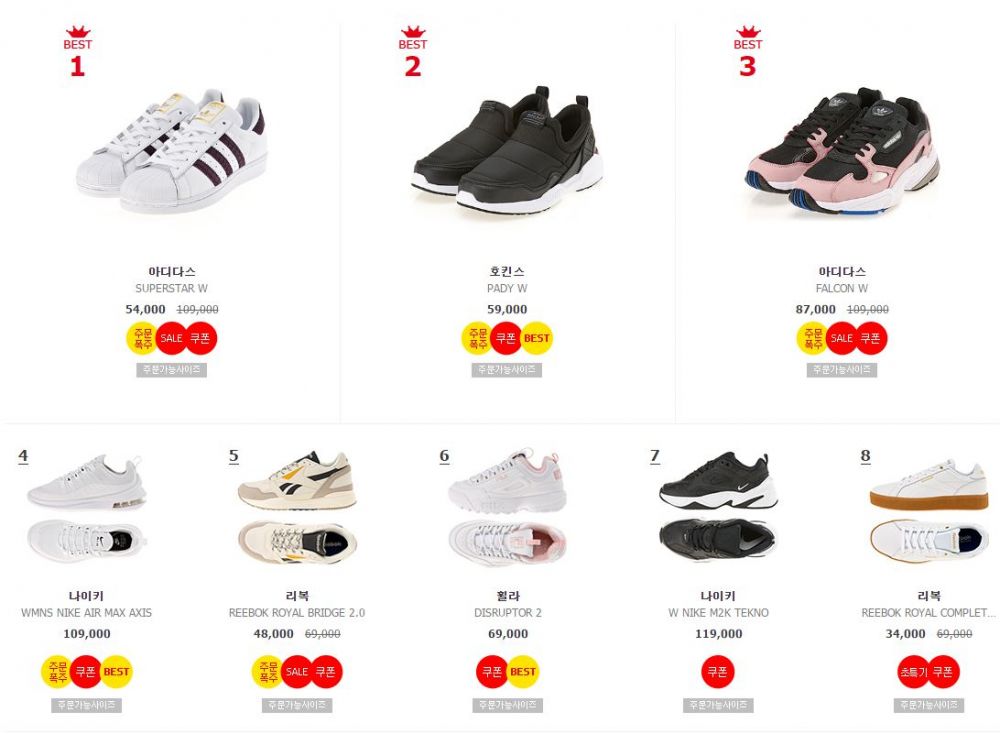 【波鞋】韓國女生波鞋人氣榜Top10！復古老爹鞋Nike M2K Tekno、adidas Falcon W！