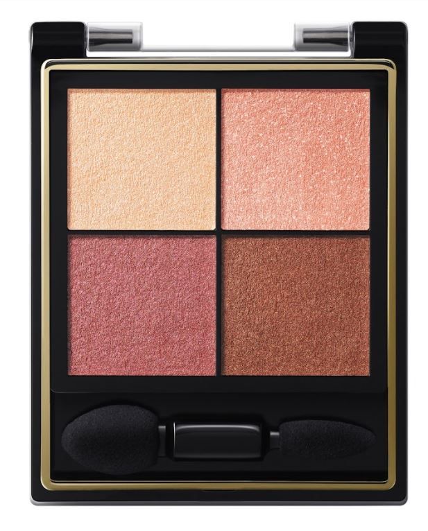 眼妝,excel,眼影,保濕,橙紅色調,秋冬,派對, eyeshadow, eye, 時尚四色眼影, excel 時尚四色眼影, エクセル, アイシャドウ