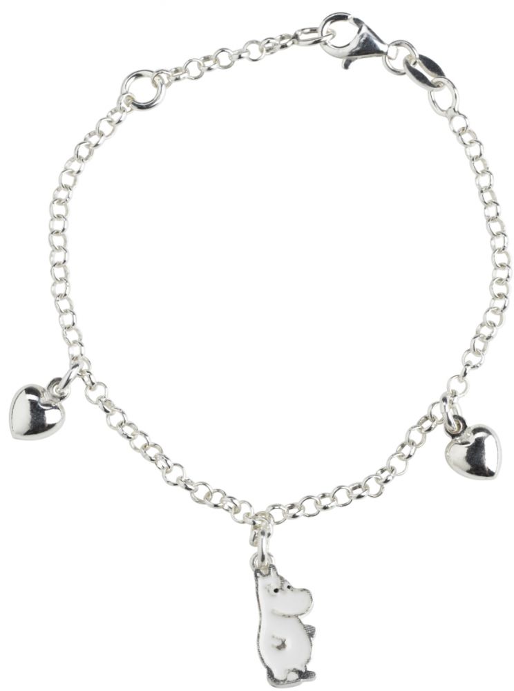 Silver Bracelet with Moomin