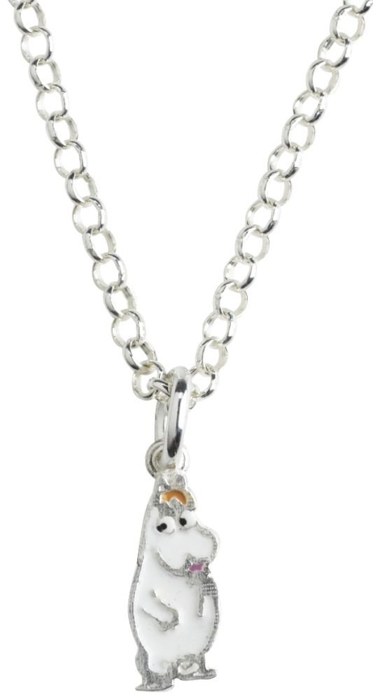 Silver necklace with Snorkmaiden
