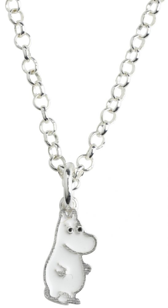 Silver Necklace with Moomin