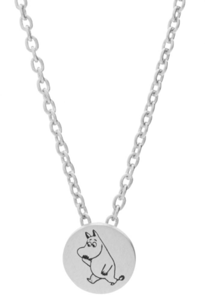Silver Necklace, Moomintroll (Round)