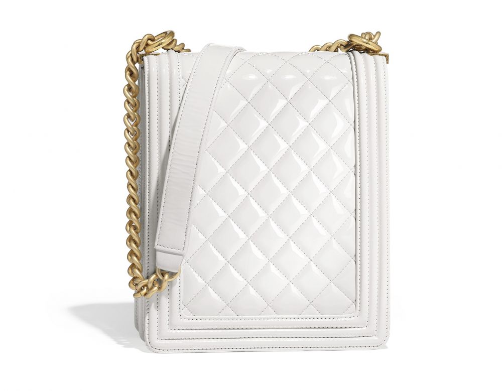【手袋】10款優雅奶油色+白色名牌手袋！CHANEL Flap Bag、GUCCI迷你袋