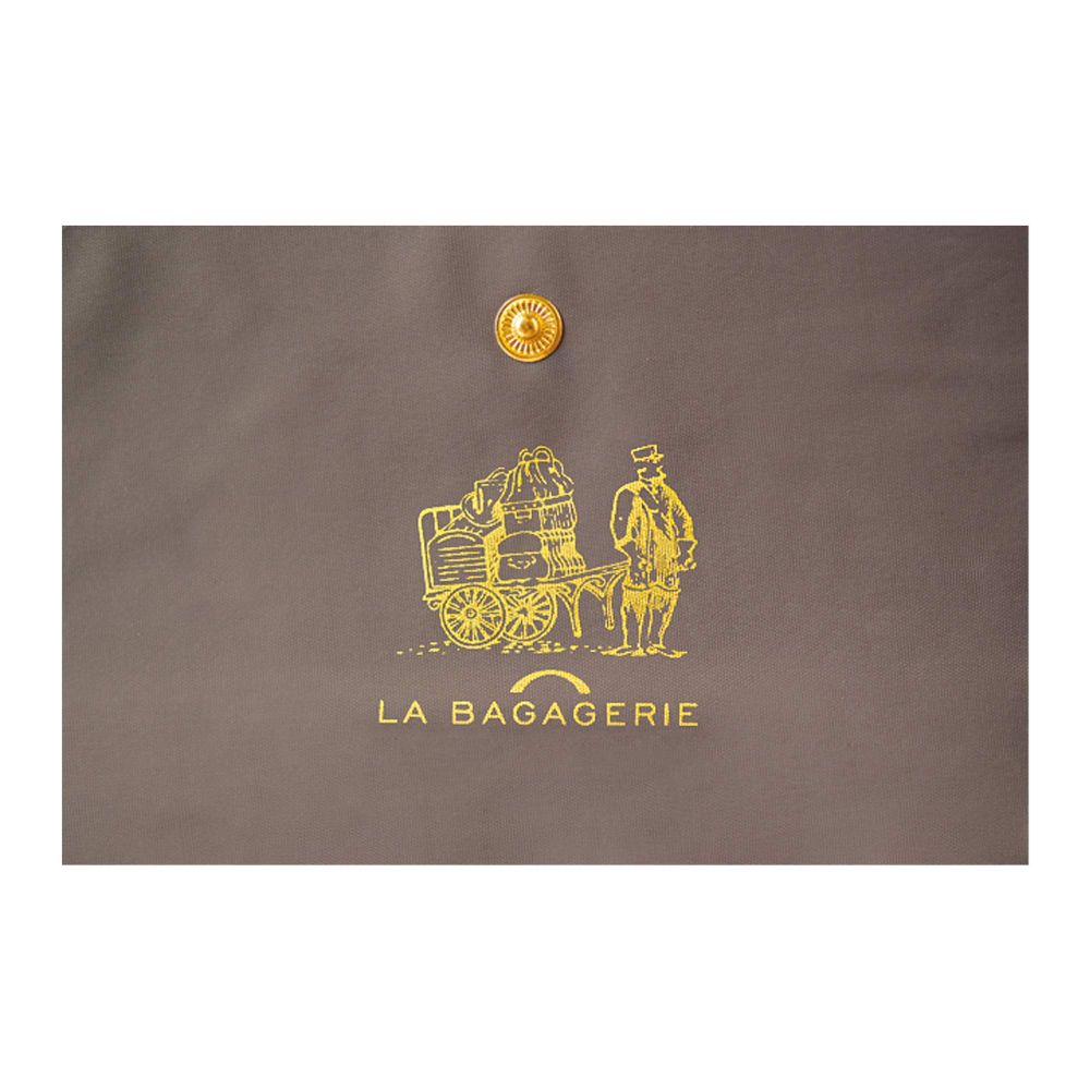 《大人のおしゃれ手帖 2019年2月號》：LA BAGAGERIE白色銀包+迷你銀包