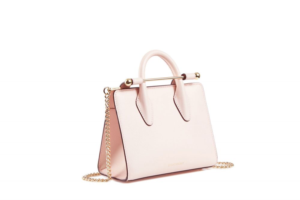 The Strathberry Nano Tote - Soft Pink (£295)