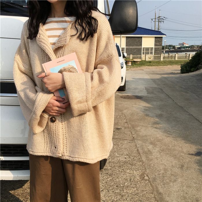寛鬆百搭針織毛衣(售價為¥55)