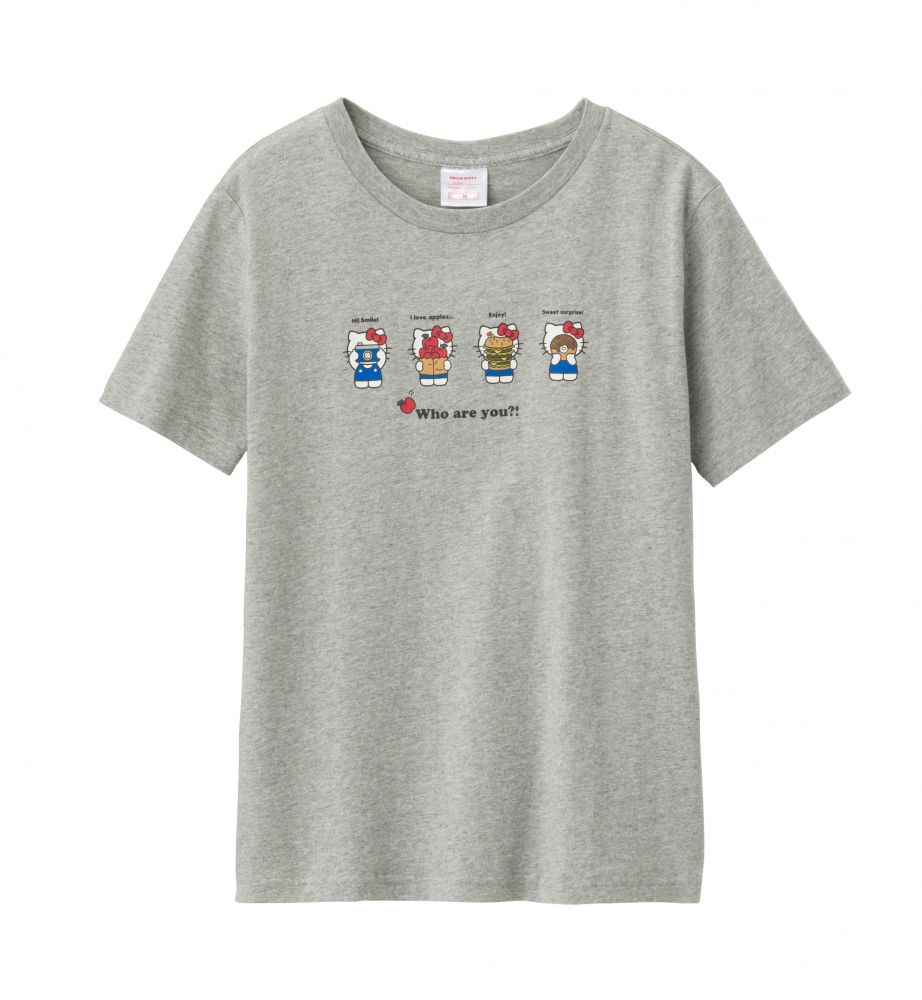 GU Sanrio 2019聯乘系列 Hello Kitty圖案T-shirt