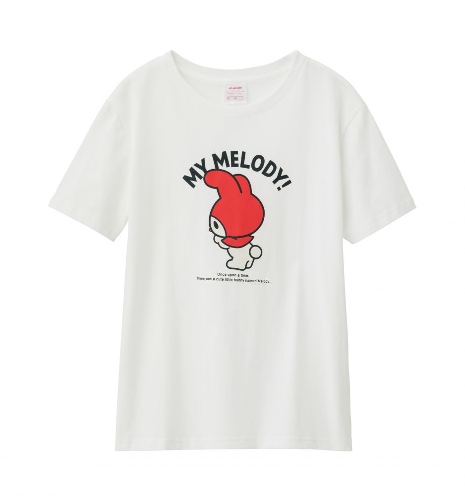 GU Sanrio 2019聯乘系列 My Melody圖案T-shirt