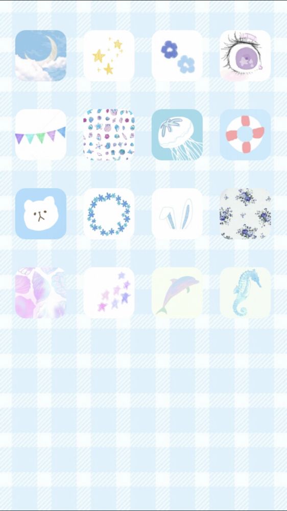 連圖示都要統一風格！免費手機桌布app推薦！糖果色調+小動物圖案！