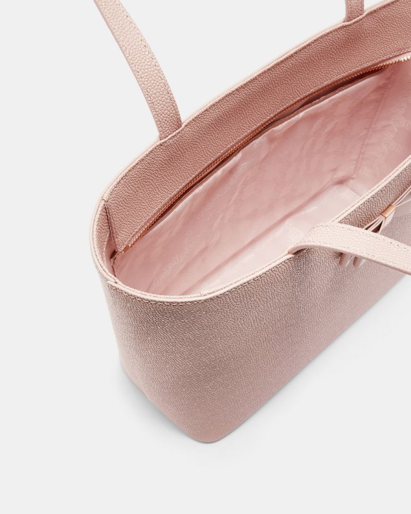 JJESICA Bow Detail Leather Shopper Bag (£129)