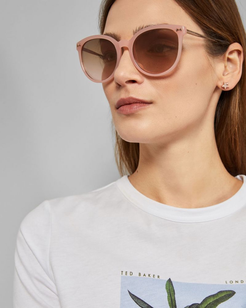 MARIENA Bow Detail Sunglasses (£95)