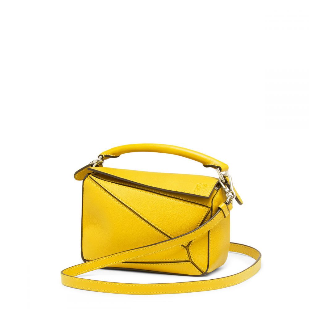 LOEWE Mini Puzzle Bag Yellow (HK$13,700)