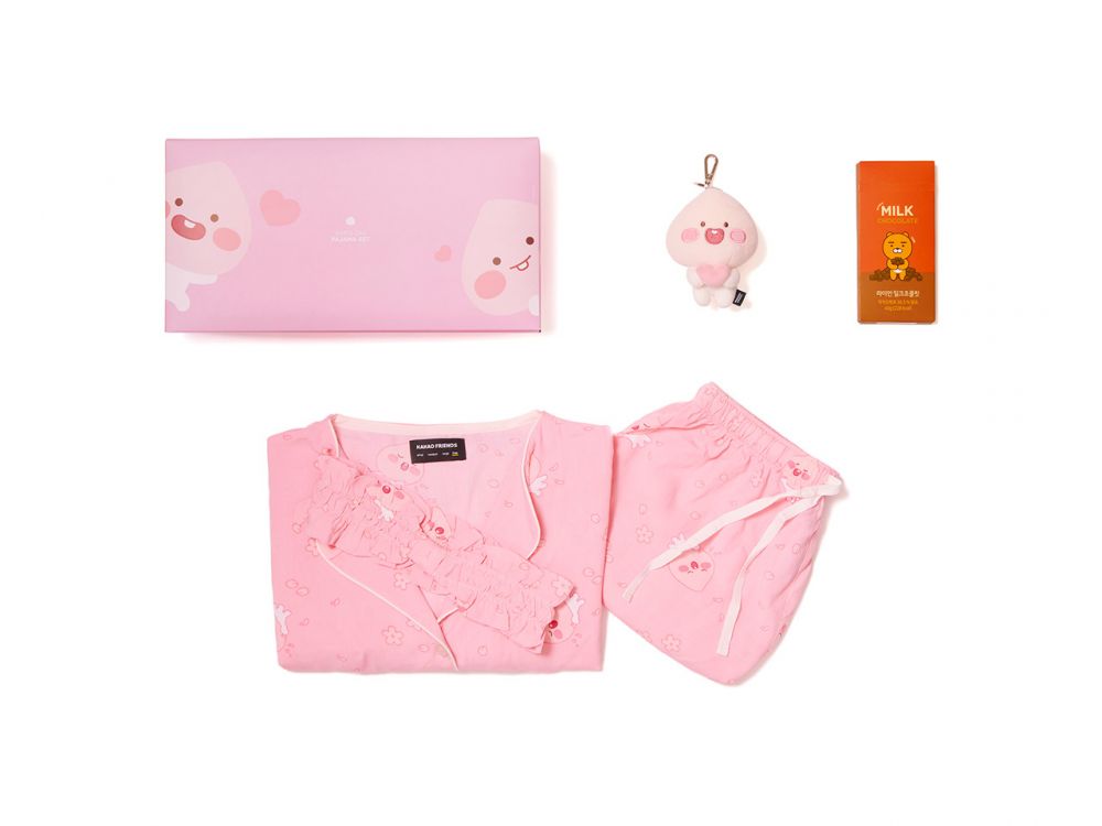 Apeach粉紅色睡衣套裝