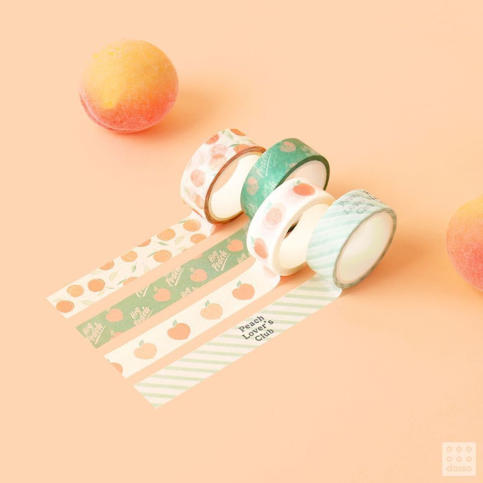 韓國daiso推出Peach Lover系列 