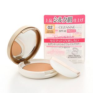 CEZANNE UV Silk Face Powder #01