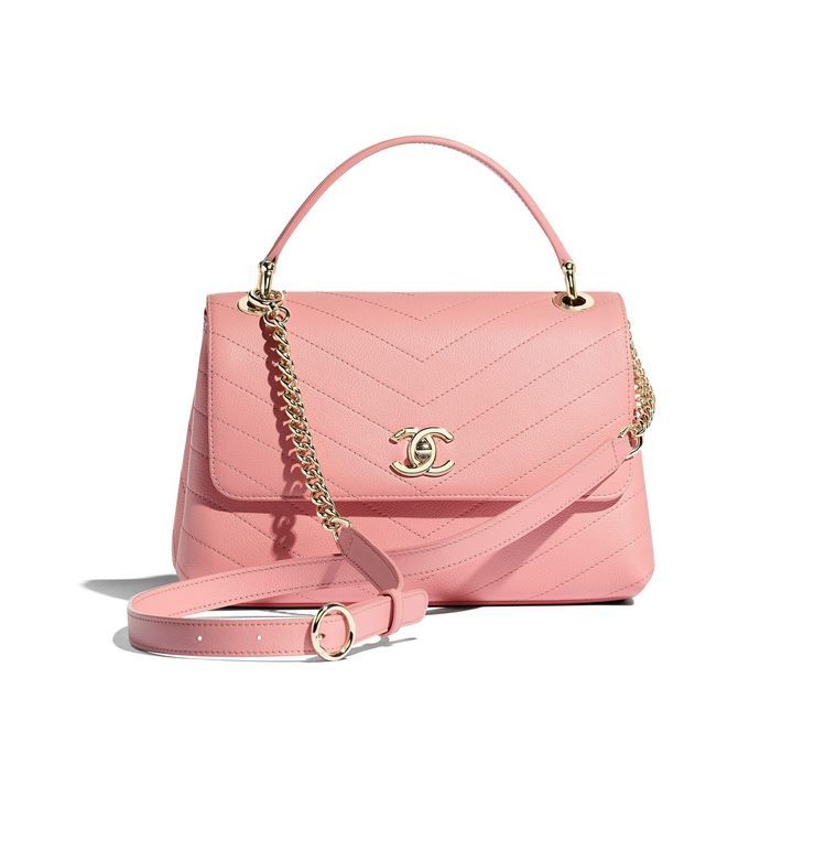 CHANEL Small Flap Bag with Top Handle