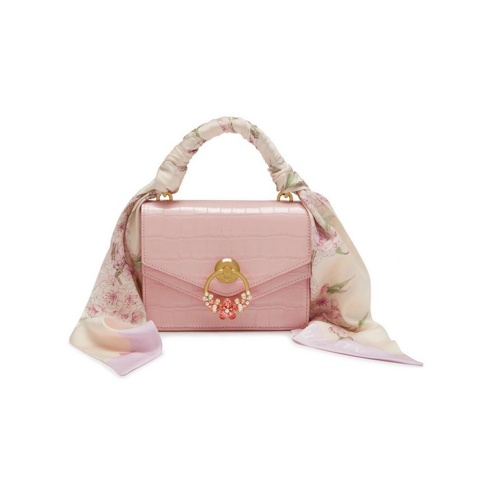Mulberry Small Harlow Satchel with Scarf