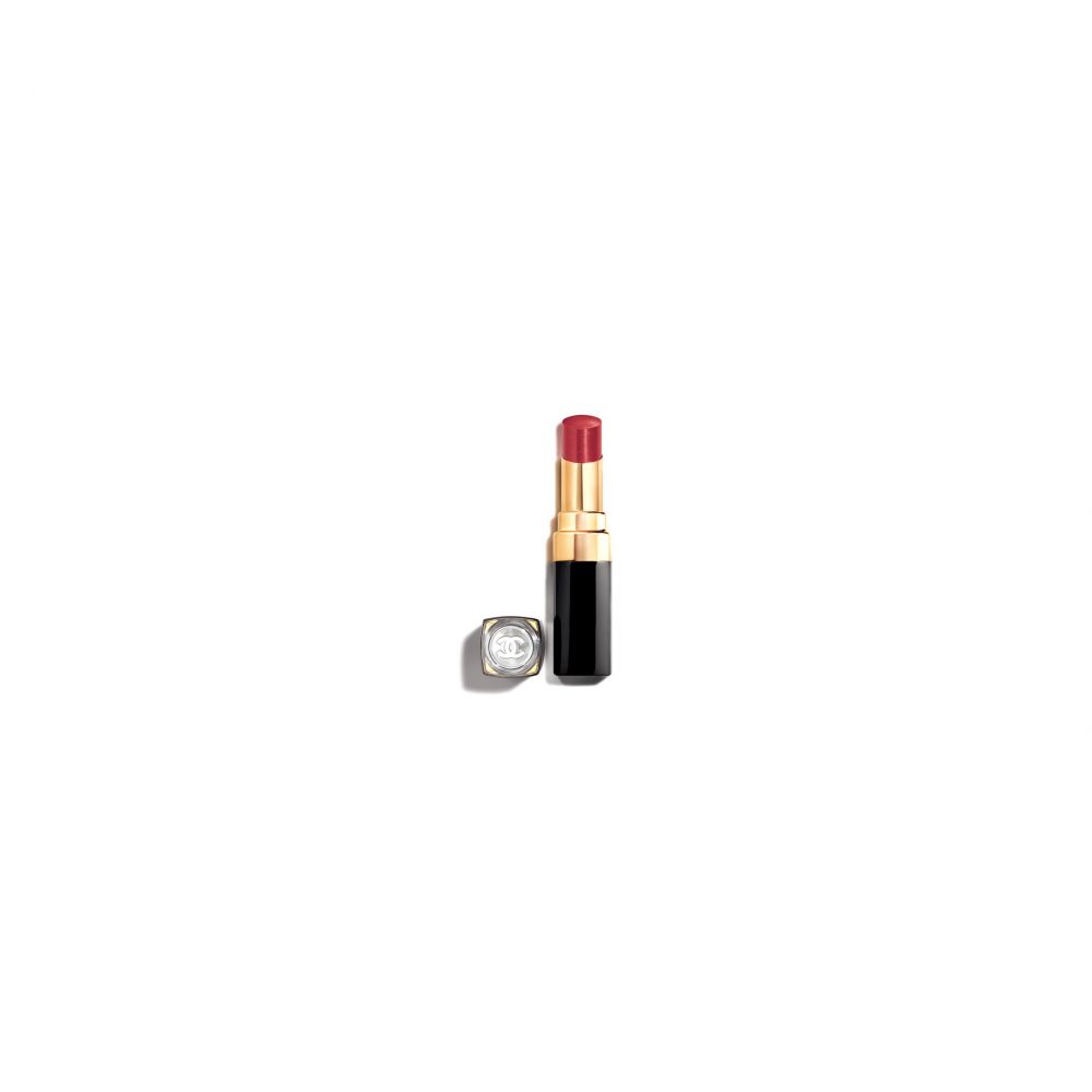 CHANEL ROUGE COCO FLASH  #82 LIVE: 沉實金調暗紅