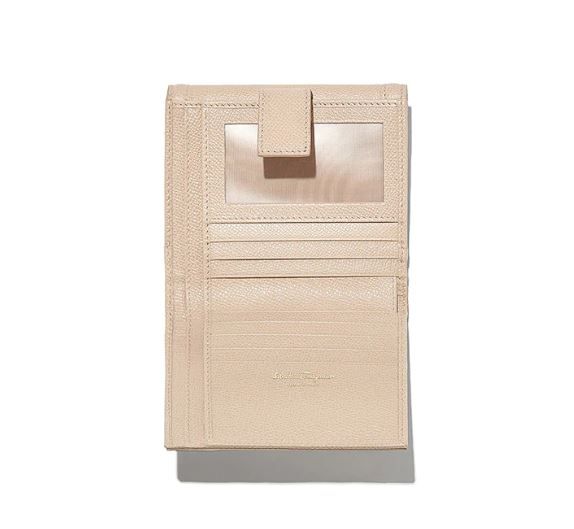 GIVENCHY HORIZON TRIFOLD WALLET IN GRAINED LEATHER HKD4290