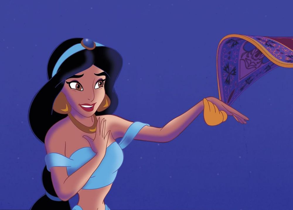 人馬座——Jasmine《阿拉丁》(Aladdin)  隨心所欲的性格，對朋友真誠、坦白，做人處事圓滑，但說話會心直口快