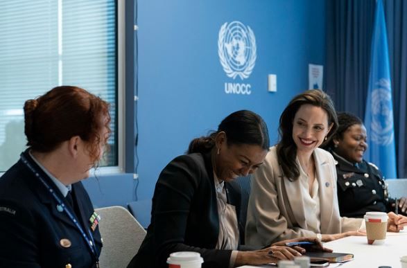 Angelina Jolie　聯合國難民署特使　UN Peacekeeping Ministerial　聯合國