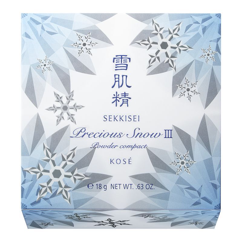 日本雪肌精2019年限定粉餅預告！超夢幻冰藍色雪花！透明感UP！