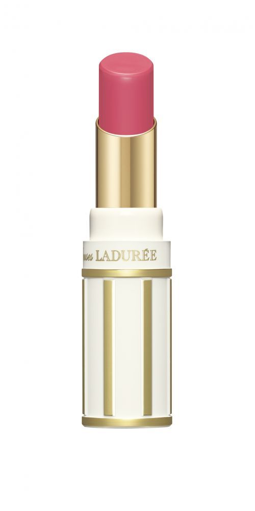 2. Les Merveilleuses LADURÉE LIP COLOR 水光亮彩唇膏 #02 Rouge Rosé 玫紅 (售價為HK$240)