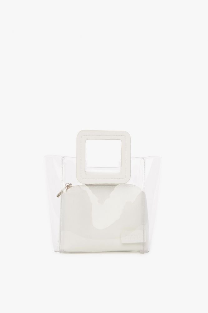 MINI SHIRLEY BAG | CLEAR WHITE
