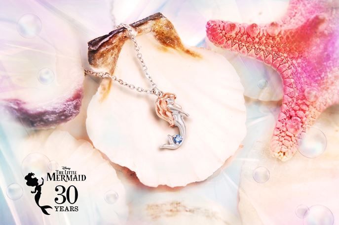 【小美人魚】小美人魚30週年珍藏版－純銀鎖骨鏈