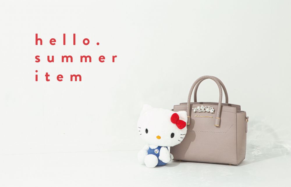 日本JILL by JILLSTUART聯乘Hello Kitty！可愛袋款+配飾！精緻閃石設計！