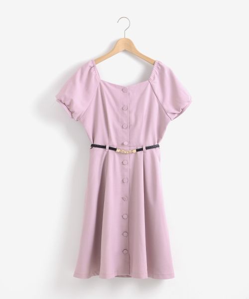 背帶蝴蝶結連衣裙 ¥4,320 (32%OFF)