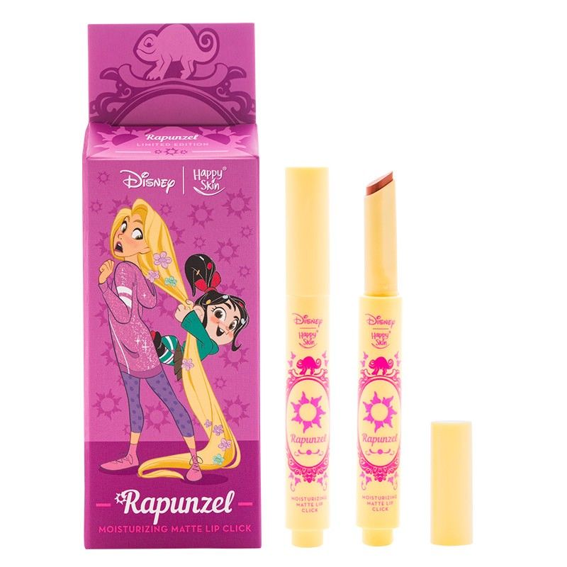 Happy Skin | Disney Moisturizing Matte Lip Click - Rapunzel