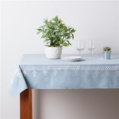 TABLE CLOTH CHECKOT BLUE
