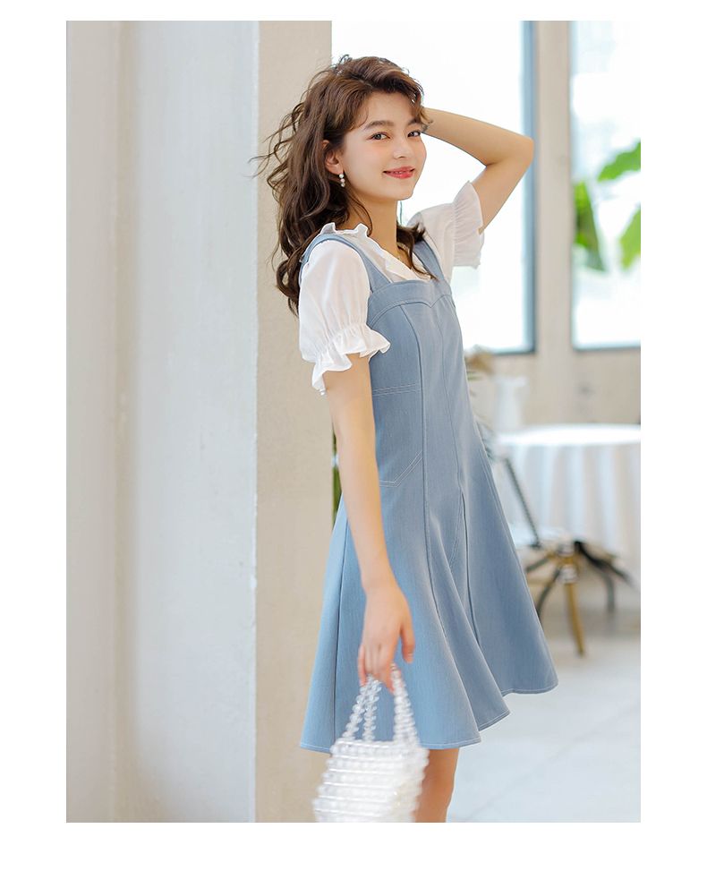 小香風法式復古連衣裙 ¥158