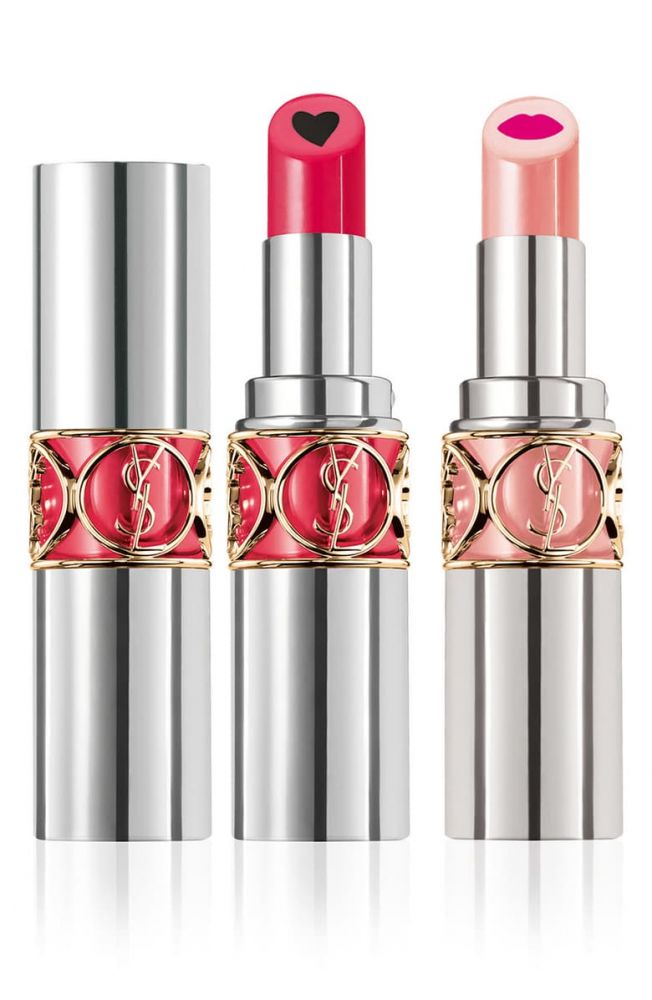 (1) Full-size Volupté Plump-in-Color Plumping Lip Balm in 3 Insane Pink  (2) Full-size Volupté Tint-in-Balm in 3 Call Me Rose (bubblegum pink) 