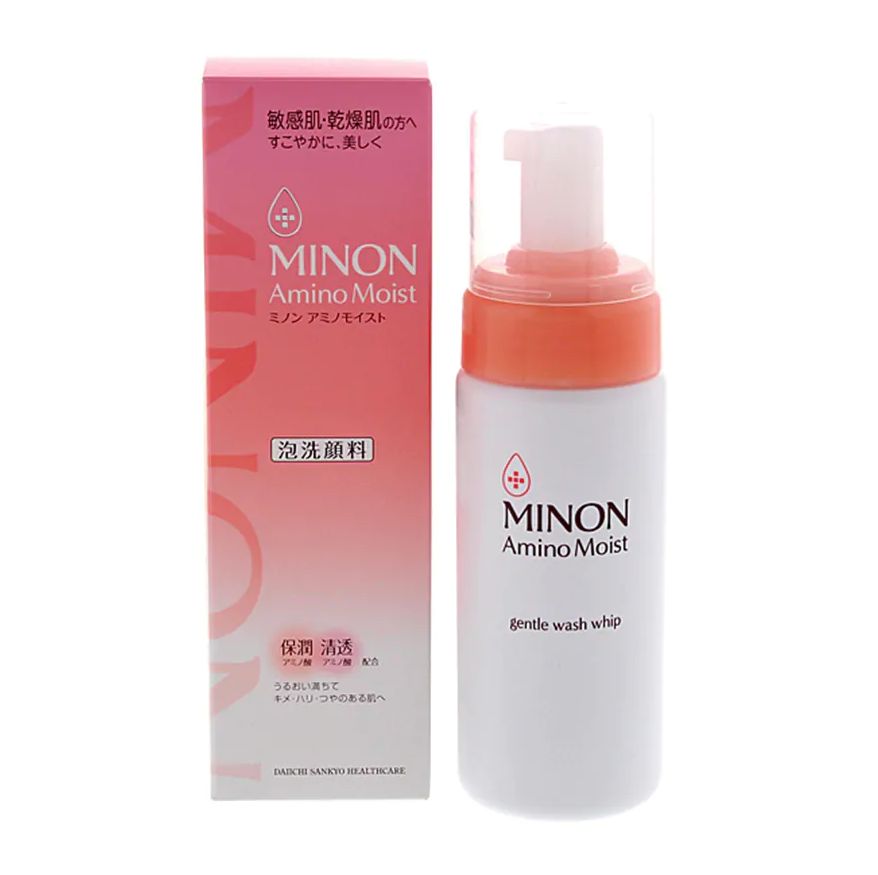 MINON氨基酸保濕泡沫洗面奶 (售價為港幣HK$168)