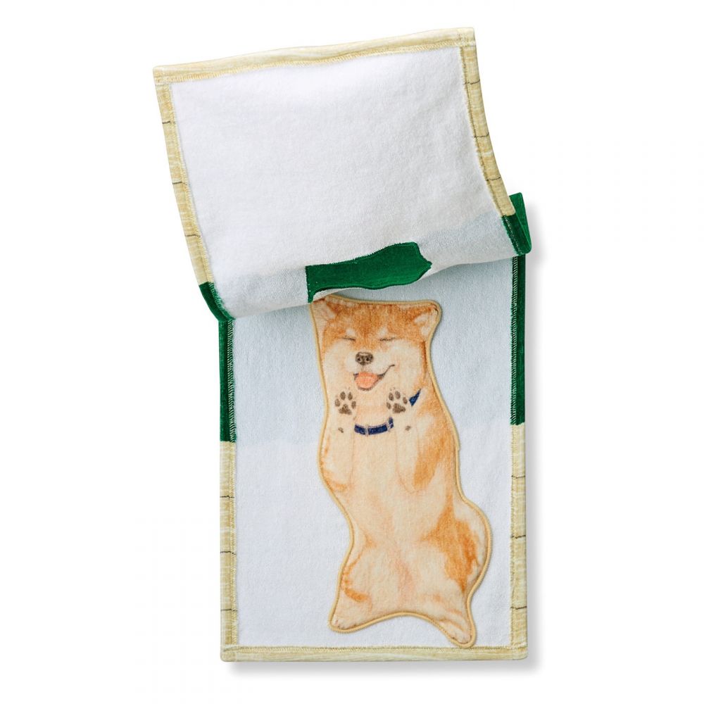 柴犬毛巾 (售價為1,800日元未連稅)