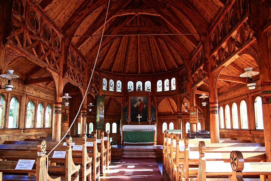 冰雪奇緣 Frozen  電影中的教堂場景靈感來自挪威的聖奧拉夫教堂，創建於12世紀。