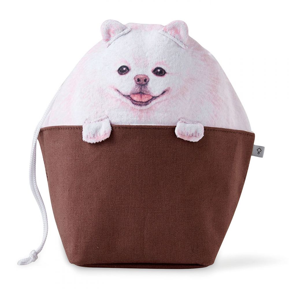  博美犬收納袋 (售價為2,400日元未連稅)