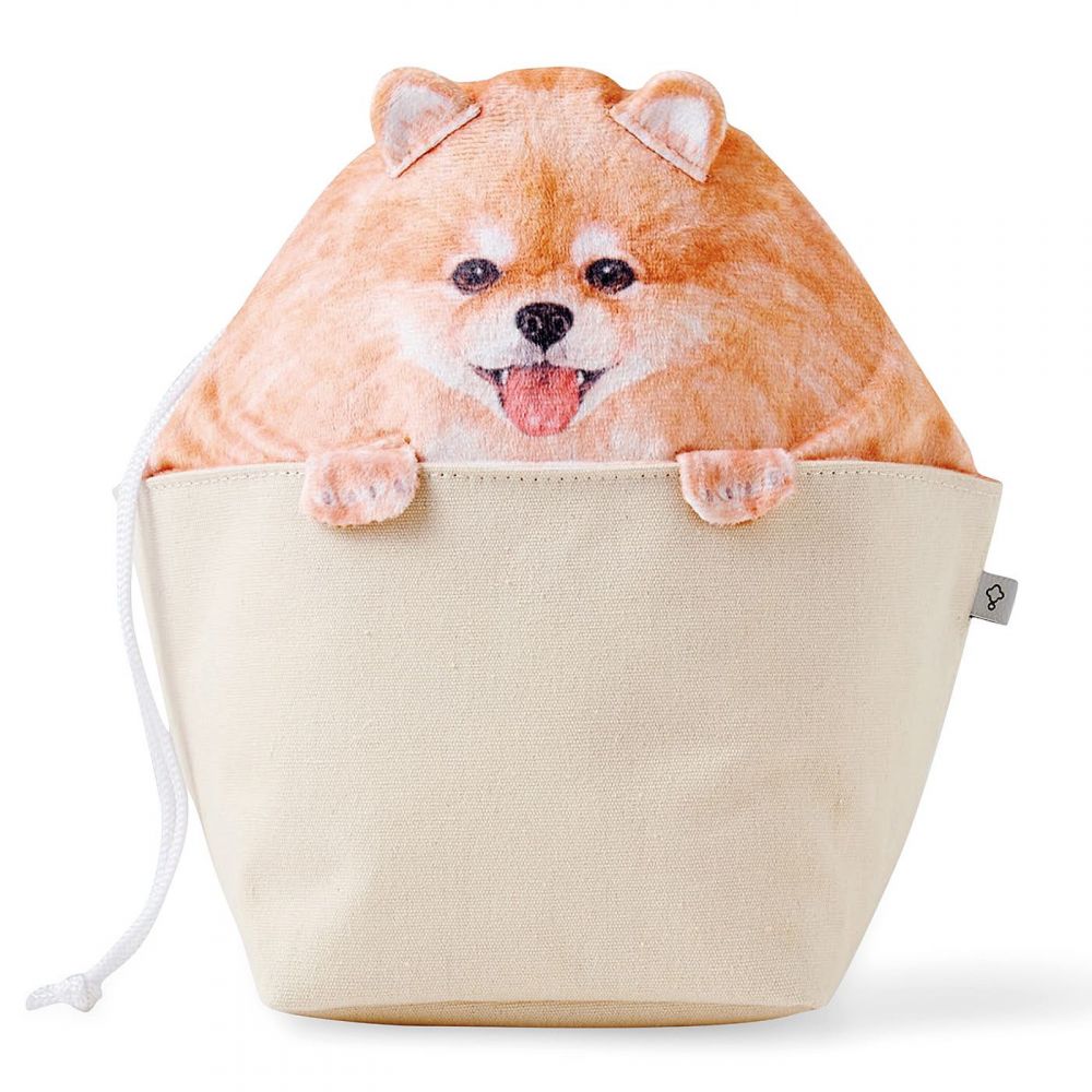  博美犬收納袋 (售價為2,400日元未連稅)