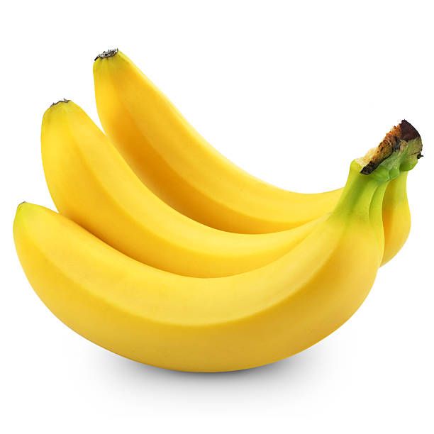 中型香蕉： 1隻能量 105千卡 ，是補充能量方便之選  （1條中香蕉 ＝ 2份水果）。一隻香蕉含有三克纖維，比一個生菜還要高，有益腸道健康，有效預防便秘。香蕉有助降血壓和去水腫，有豐富維他命 B6 和鎂，有助穩定神經系統，紓緩壓力和緊張情緒 ，亦有助增加運動耐力。
