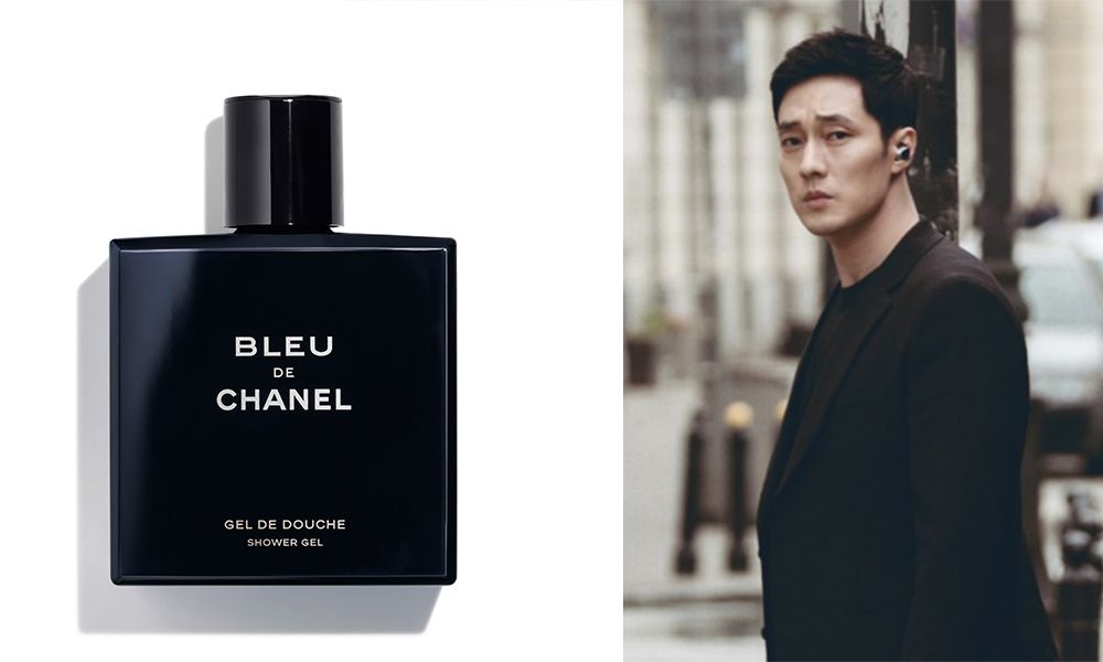 蘇志燮 BLEU DE CHANEL 這款是香奈兒第三代首席調香師所調製的香水：「這款香水要獻給桀驁不馴而又冷靜敏銳的男性」。